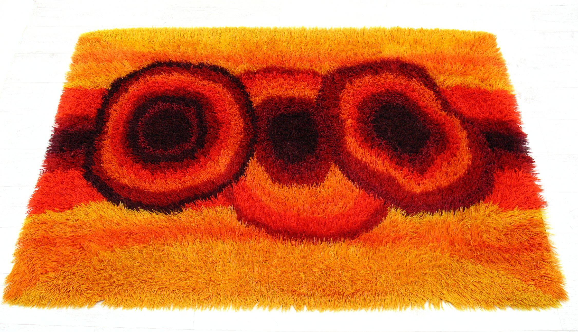 Scandinavian Carpet, 1970s 200x138cm