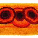 Scandinavian Carpet, 1970s 200x138cm