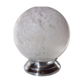 Globe globe in opalin glass speckled art deco