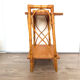 Vintage rattan bedside table