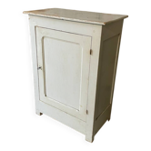 Small antique white patinated buffet