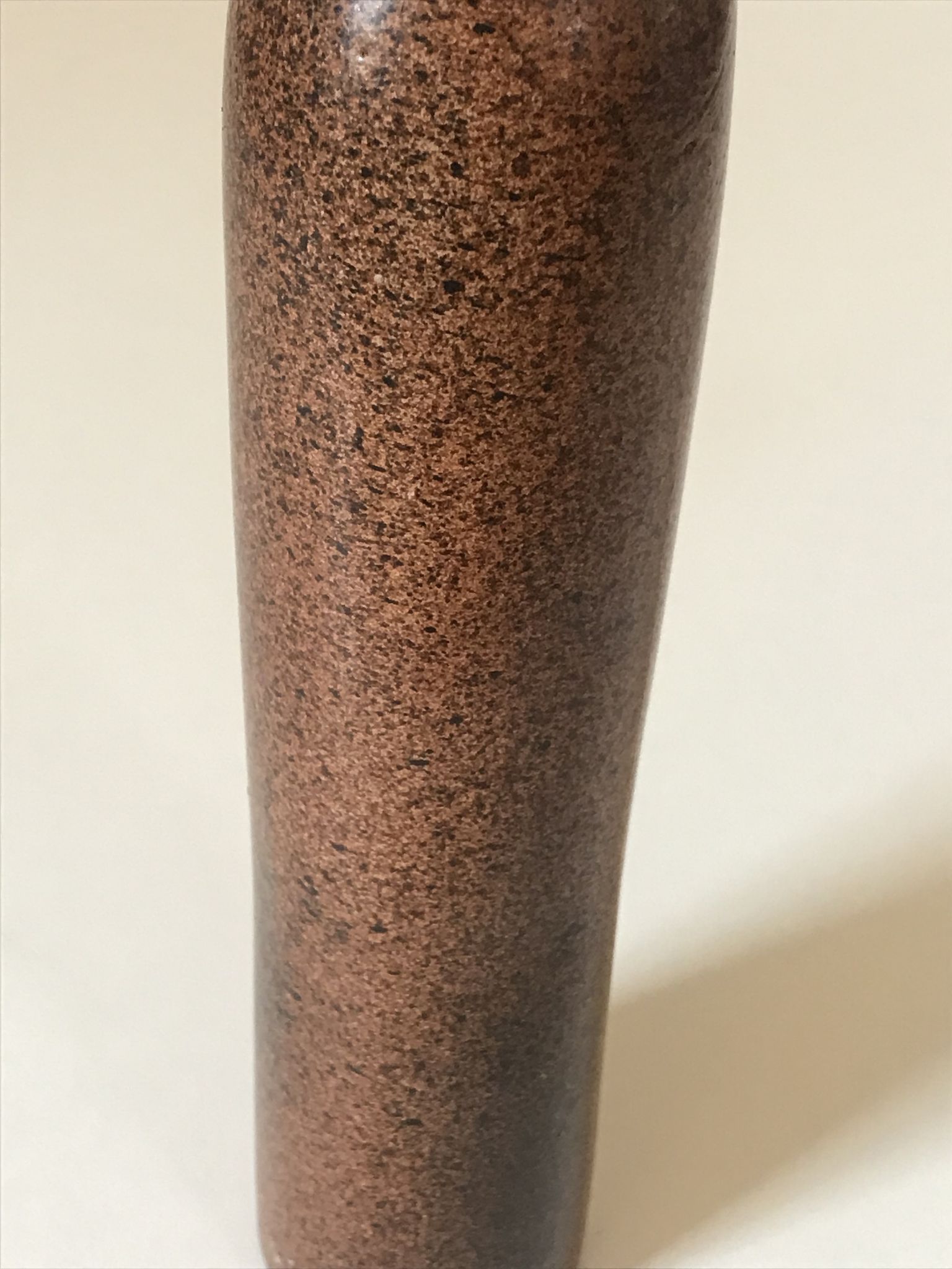 Vase soliflore col fin vintage design annees 70