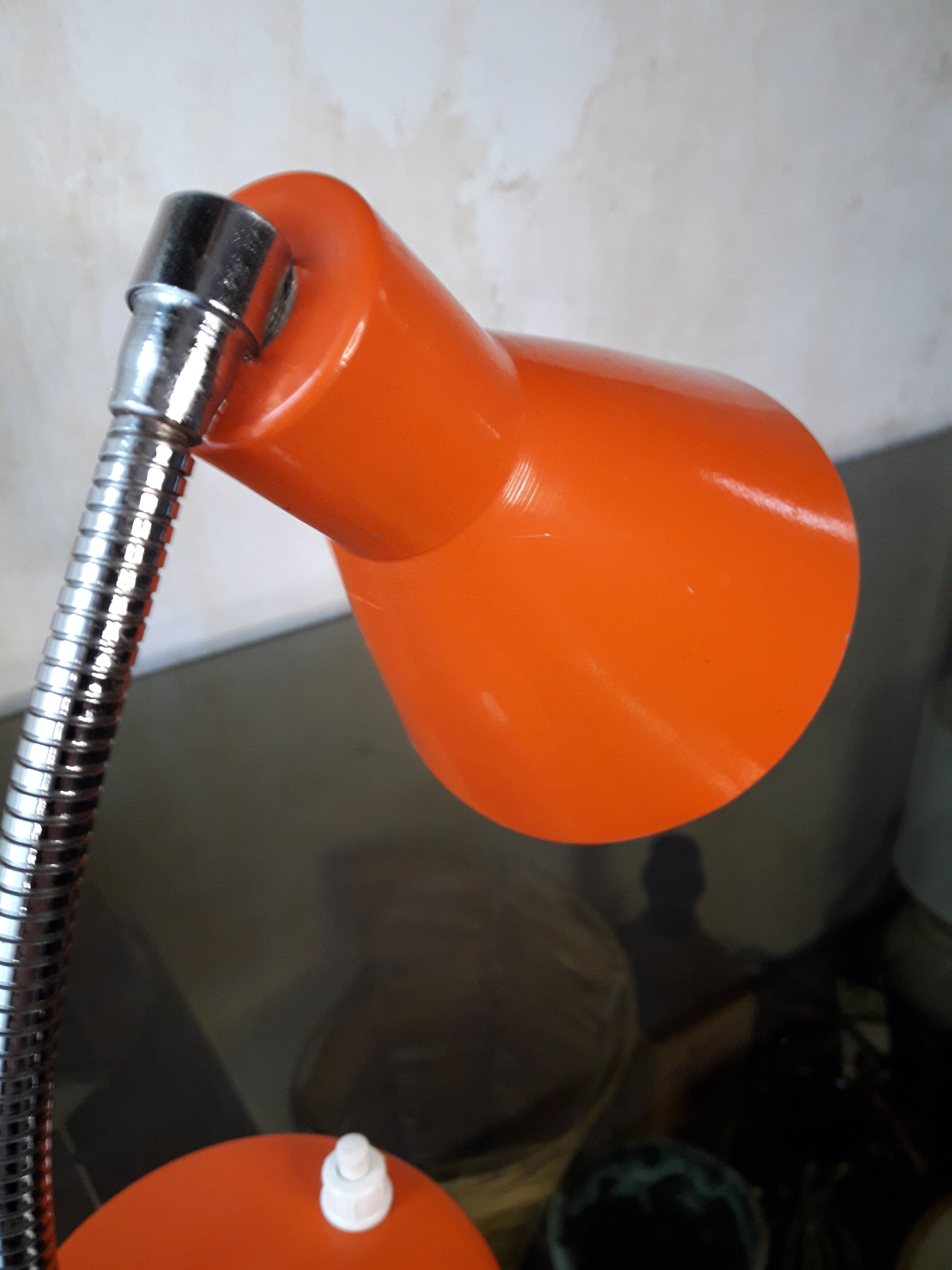 Orange lamp, 1980