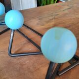 Wall-mounted coat rack 4 balls