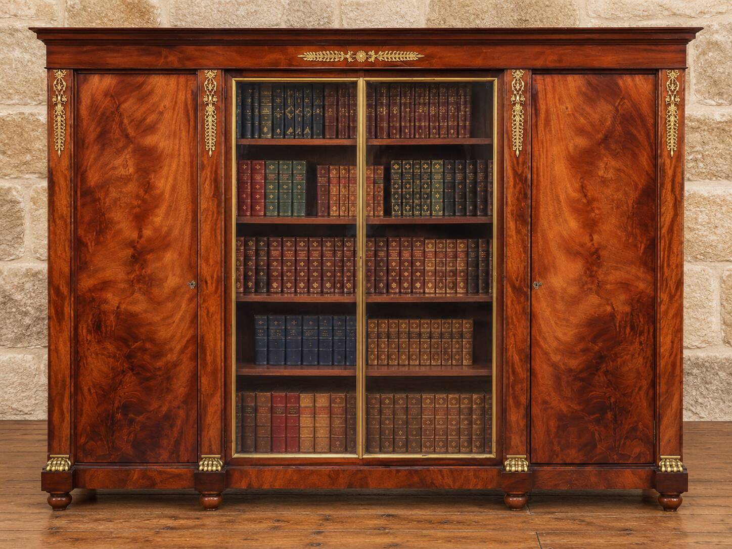 mahogany library – Empire style