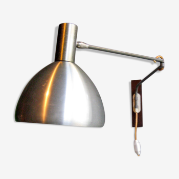 Danish mid-century modern adjustable wall lamp