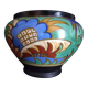 Large Gouda Vase, Art Deco geometric patterns, 1920s