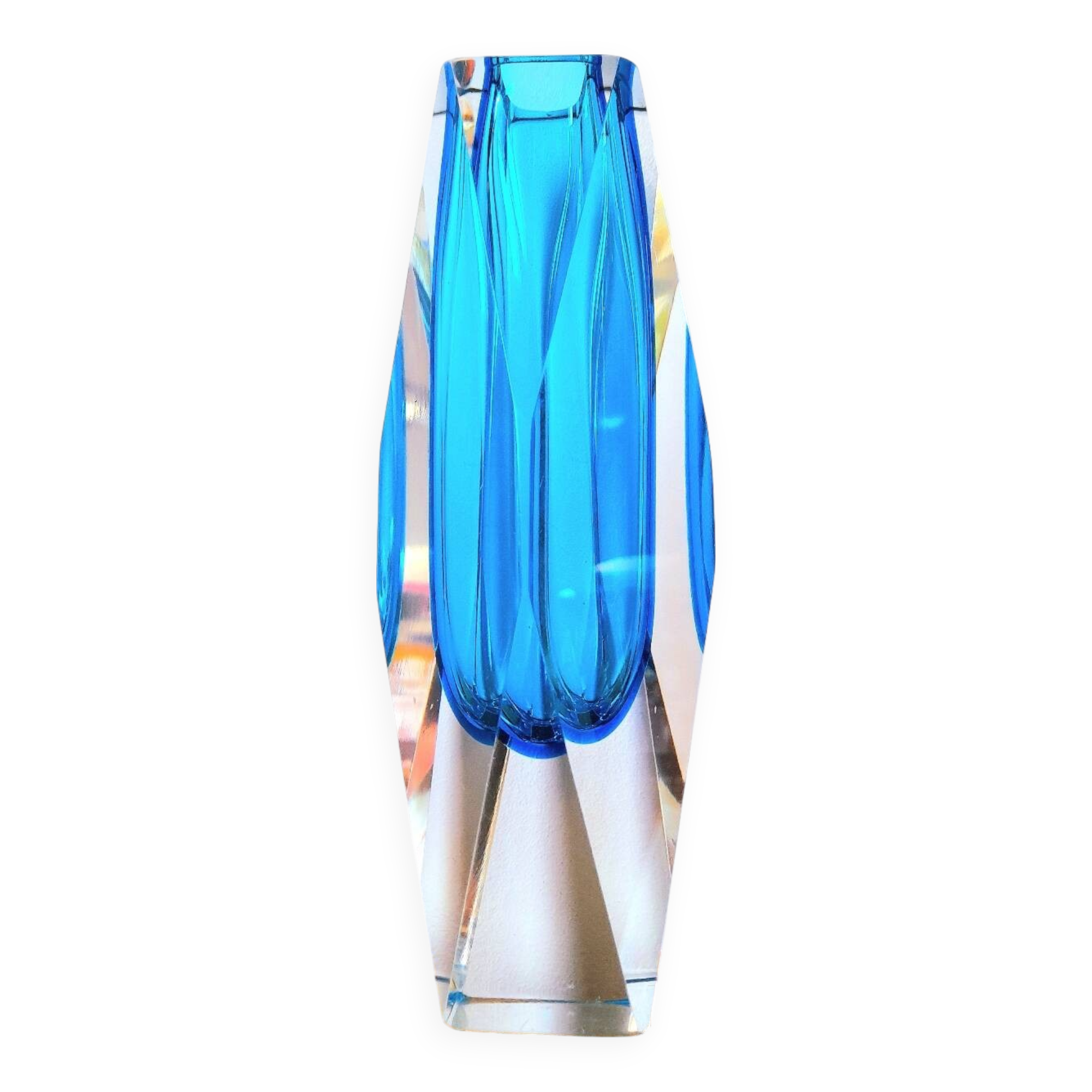 Flavio Poli vase, Murano 1970.