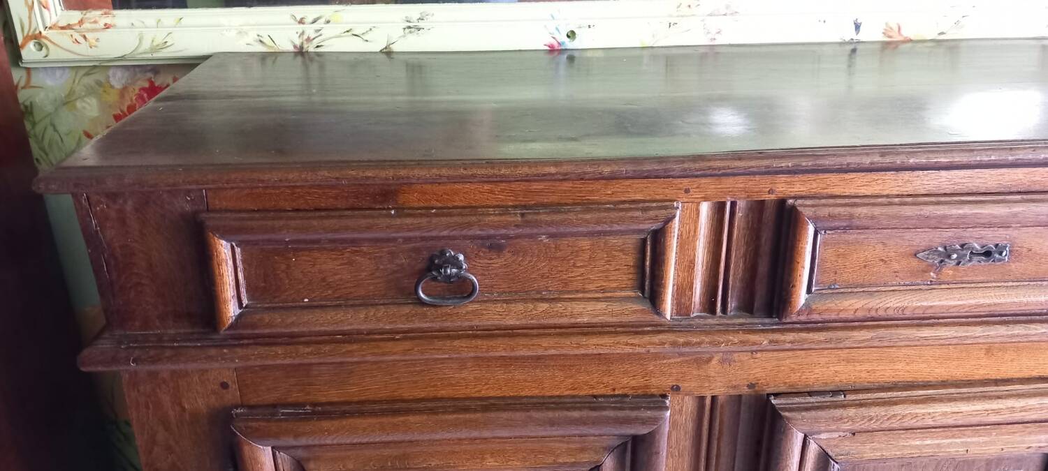 18th century oak sideboard