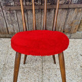 Moumoute chair, "MB", 70s, vintage