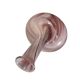 Vintage swirling glass vase with marble effect / Murano style