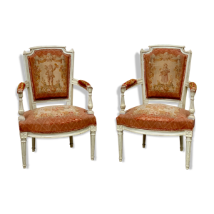 paire de fauteuils style
