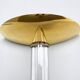 Pair of sconces, brass, acrylic glass, Italy, 1980s