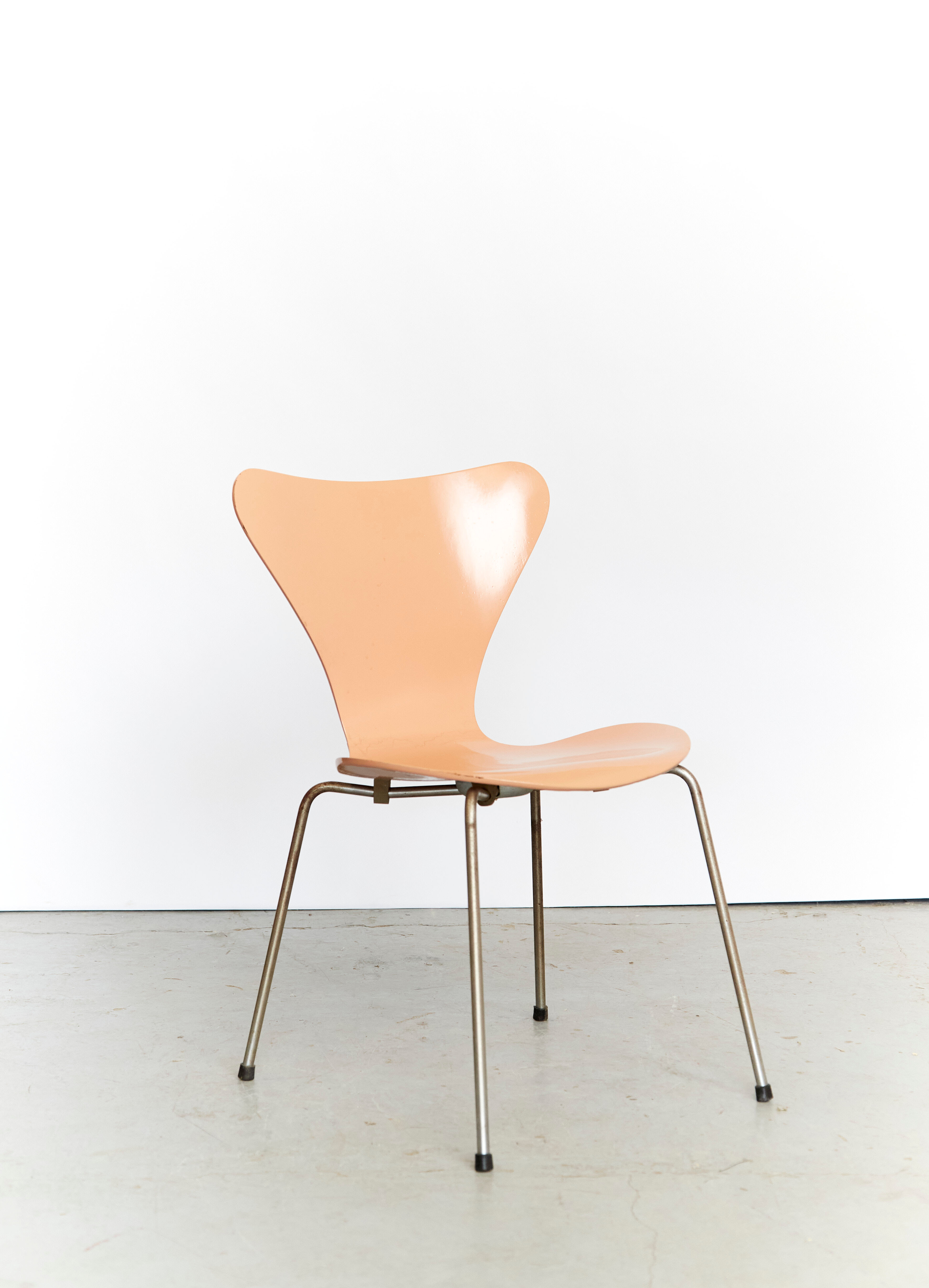 3107 Side Chairs by Arne Jacobsen for Fritz Hansen, 1965, Set of 5