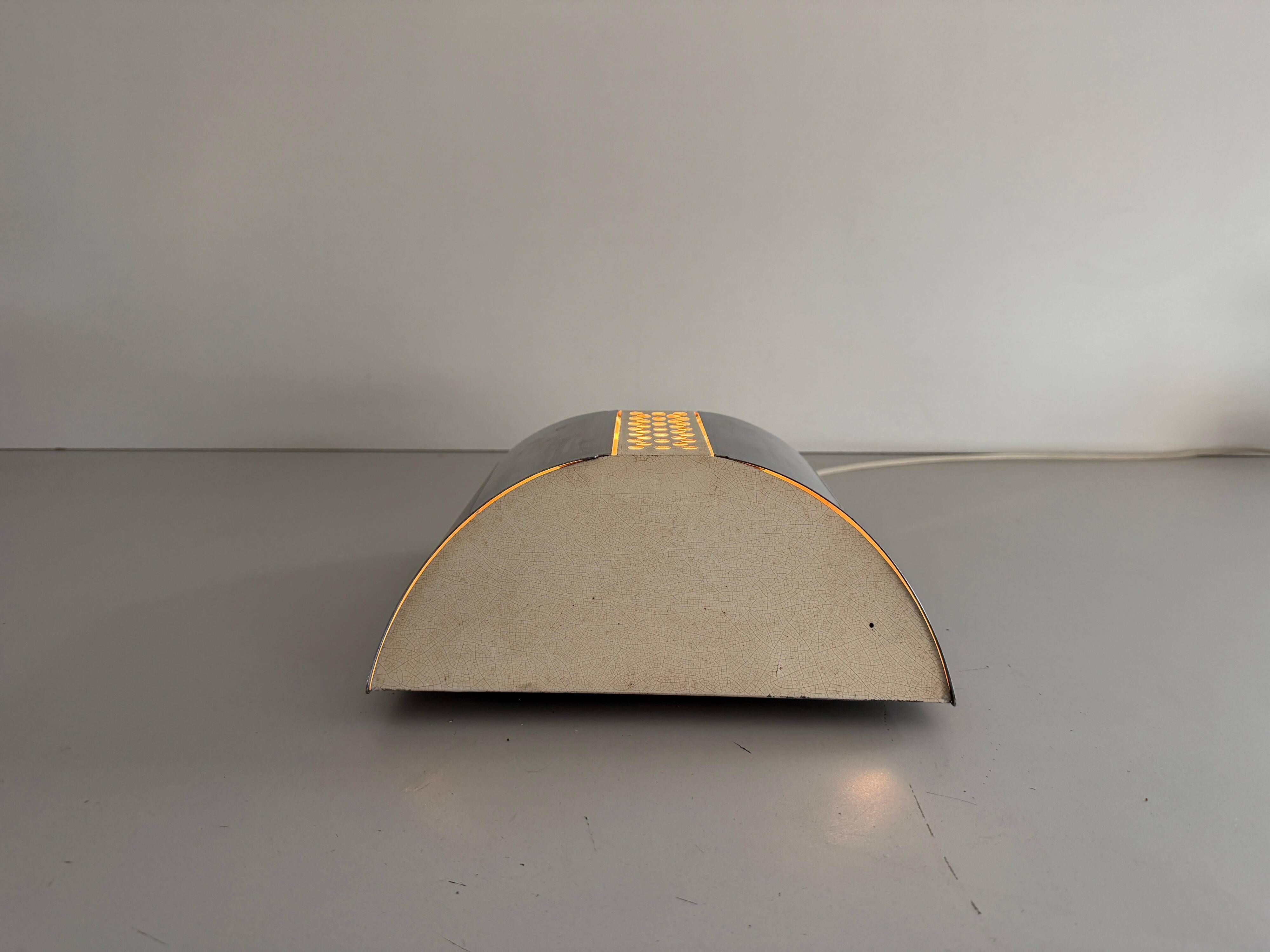 Applique en métal du milieu du siècle, 1960, Italie