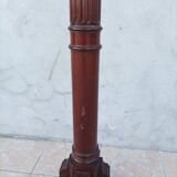 Louis XVI style floor lamp in carved mahogany