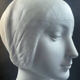 Large Porcelain Biscuit Bust - Limoges - 20th century - 40 cm without the base