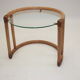 Table basse d’appoint en bambou rond