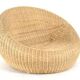 Set of 2 vintage Ikea wicker armchairs "donut"