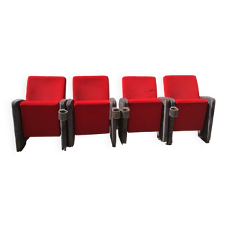 4 cinema seats