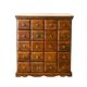 Apothecary Cabinet in Solid Teak - 24 Drawers