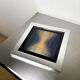 Victor Vasarely, optical composition, circa 1970s, offset print, framed