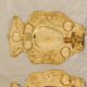 Baroque Style Mid-Century Brass Swedish Sconces