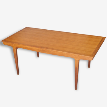 Scandinavian vintage oak living room table