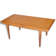 Scandinavian vintage oak living room table