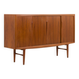 Omann Jun mid-century teak credenza, Denmark 1950s