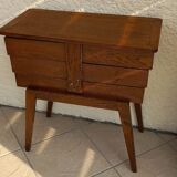 Table d'appoint, à couture vintage