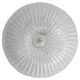 Italian midcentury Murano glass flush mount light Barovier style, 1970s