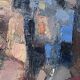 Vintage Modernist Swedish School Abstract Oil Painting