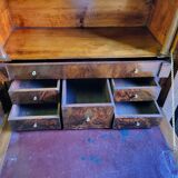 Secretary of the period walnut restoration of the XIXth century