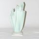 Lampe d'ambiance corolle vert anis