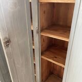 XXL workshop locker with blue patina