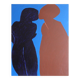 Came closer minimalist canvas painting