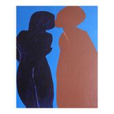 Came closer minimalist canvas painting
