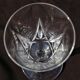 10 Porto Glasses Made of St Louis Crystal Cut Lassalle Model