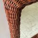 VINTAGE Rattan MIRROR