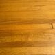 Geometric Brutalist Dining Table — Natural Wood Top with Metal Support, 1980s Architectural Design