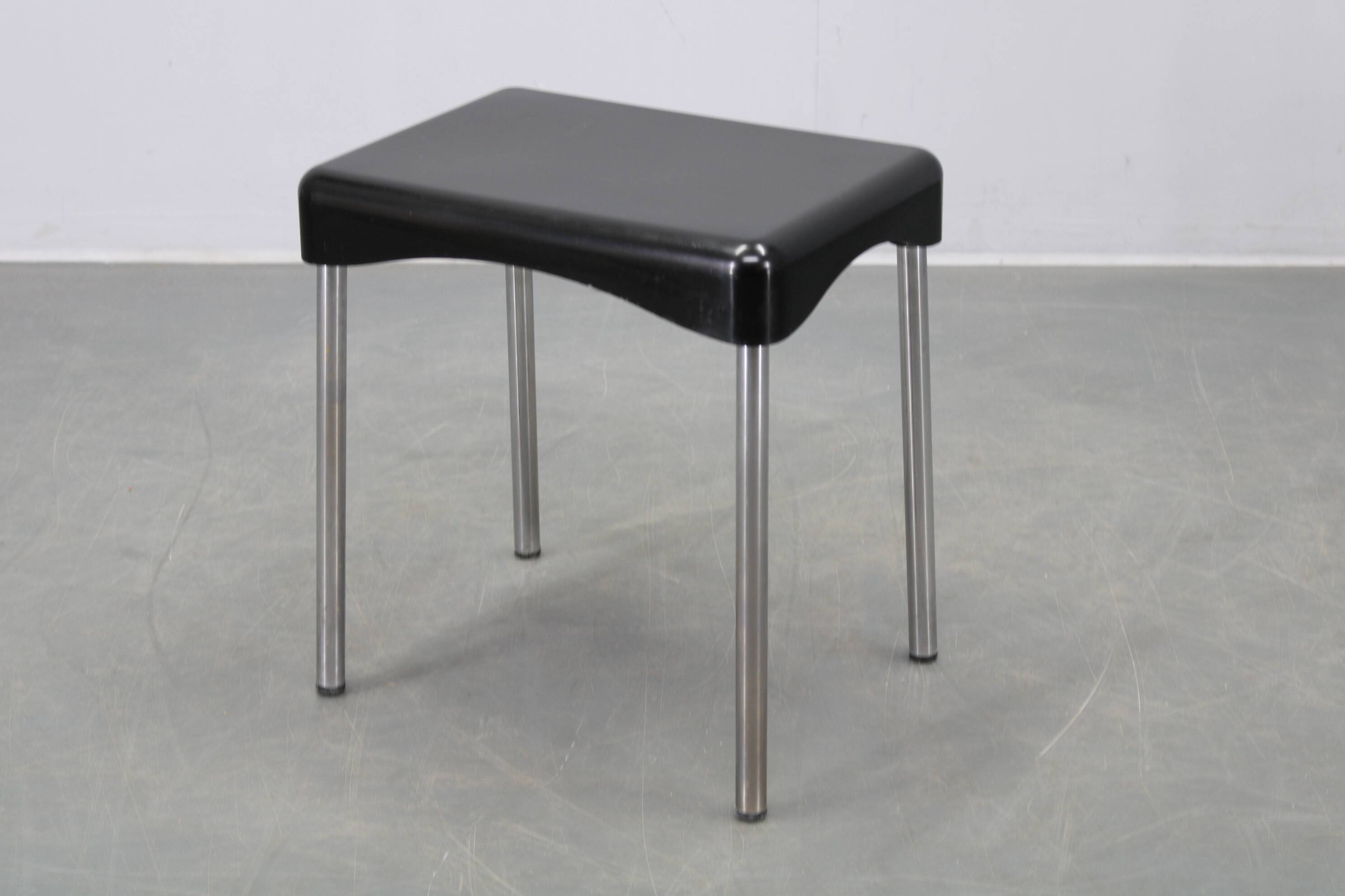 Marmore mid-century plastic stool by Carrara & Matta, Italy, 1970s