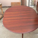 Roundtable scandinavian rosewood to extension