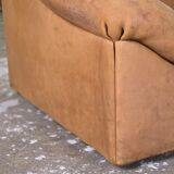 2x De Sede DS-46 vintage 1970s design leather lounge chair