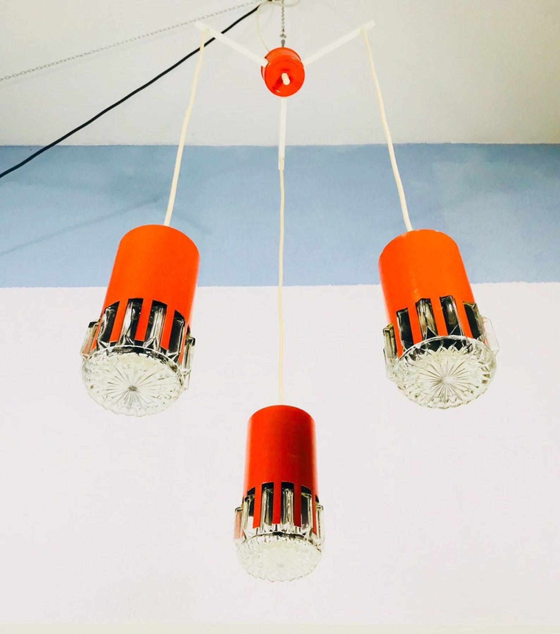 Suspension en métal - Allemagne 1970s