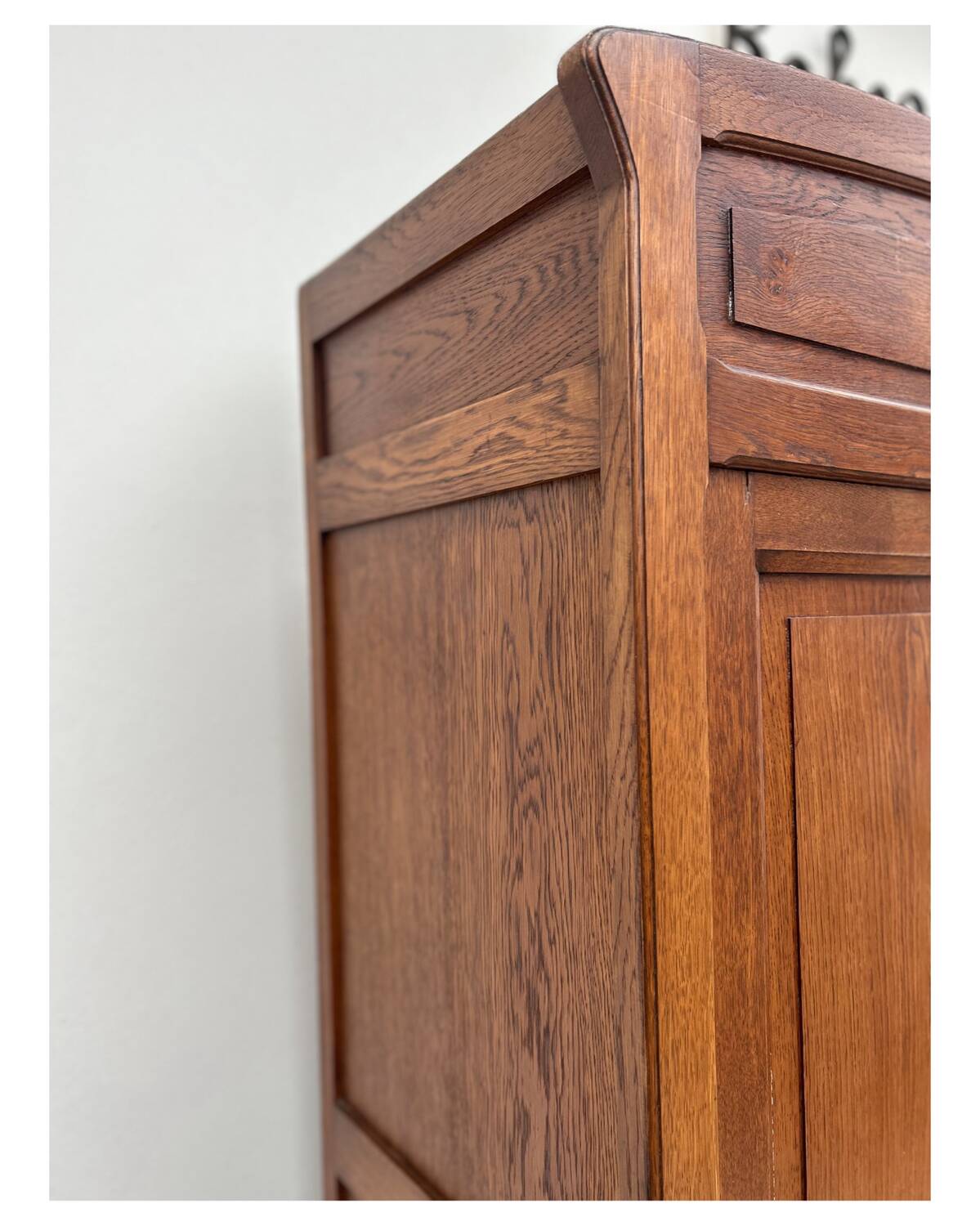 Parisian oak wardrobe