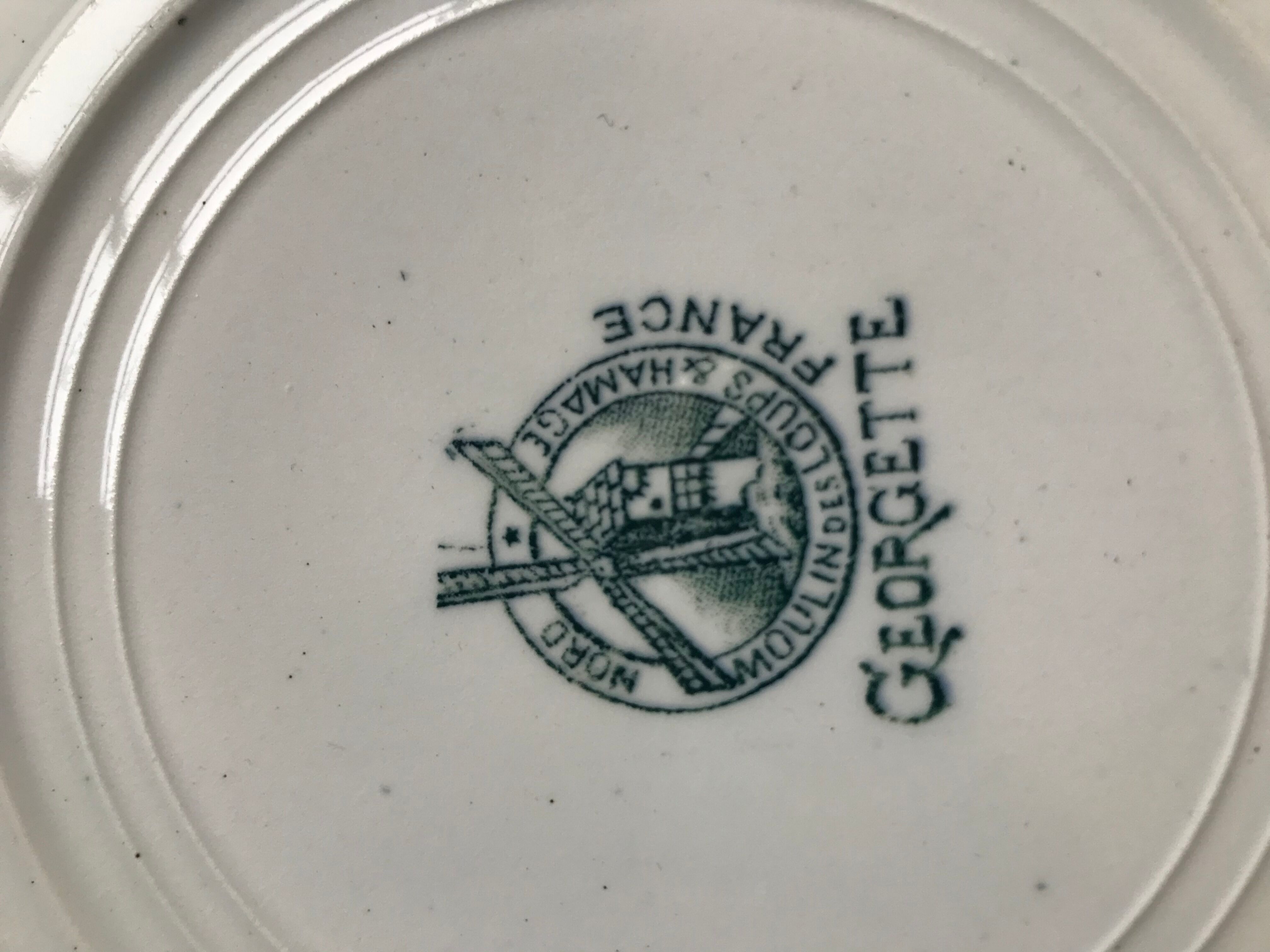 5 soup plates Moulin des louos