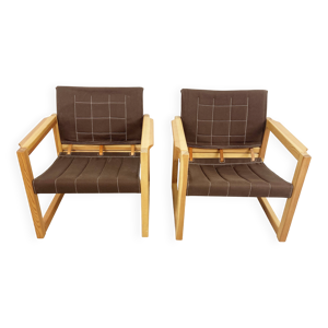 Paire de fauteuils Diana