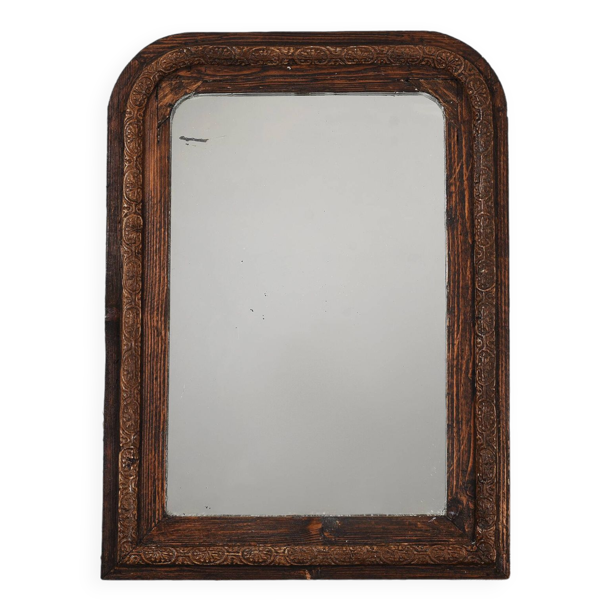 Antique mirror 68 cm, Louis Philippe style.