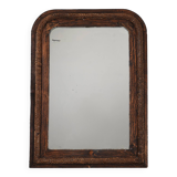 Miroir ancien 68 cm, style Louis Philippe.